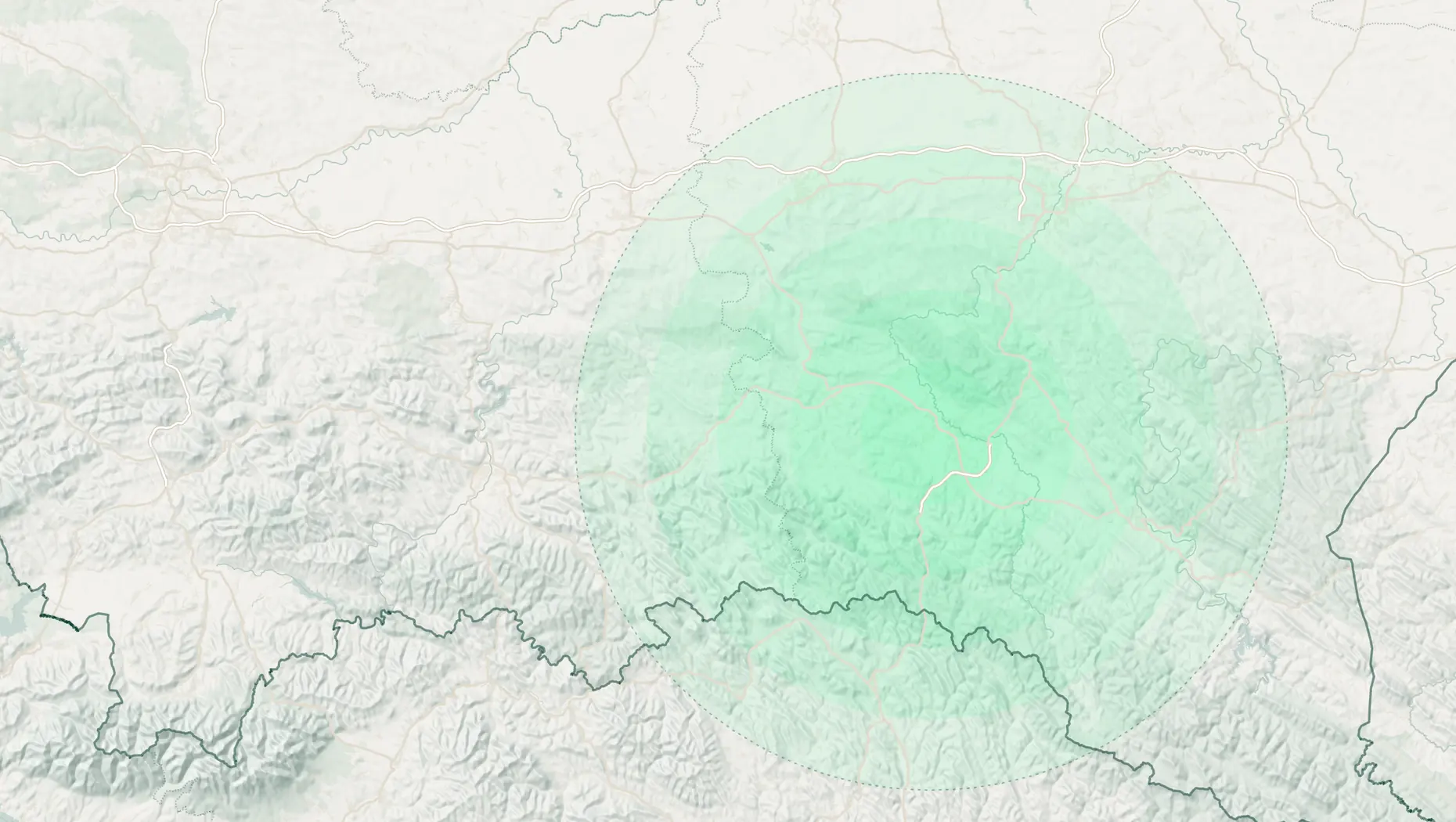 Mapa obszaru działania Półchłopek Instalacje: Krosno, Podkarpacie i Małopolska